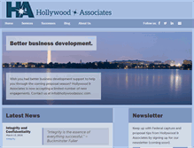 Tablet Screenshot of hollywoodassoc.com